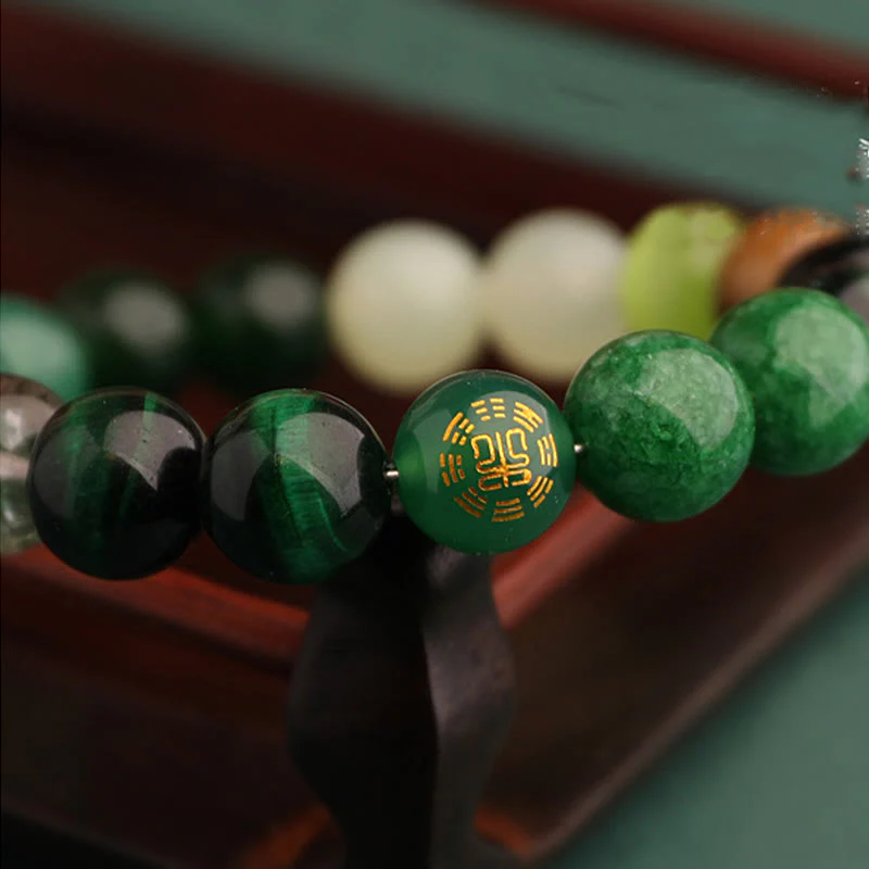 Bracciale Buddha Stones Five Elements Vari Agata Equilibrio Fortuna - Image 17