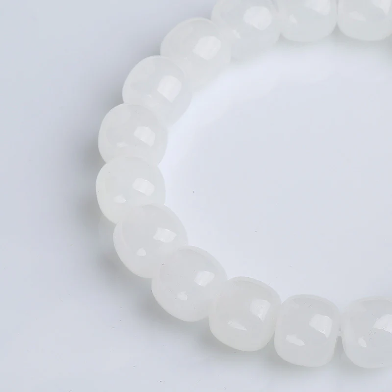 Braccialetto di benedizione della fortuna in giada sfumata Buddha Stones - Image 14