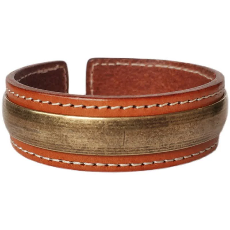 Buddha Stones 2 pezzi Om Mani Padme Hum Drago Fenice Rame Pelle Pace Braccialetto Braccialetto - Image 3