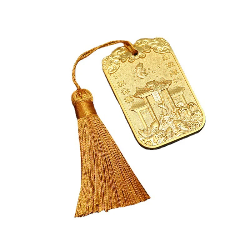 Buddha Stones Feng Shui Stella di buon auspicio Penna Wenchang Pagoda Pesce Koi Decorazione da appendere all'auto - Image 10