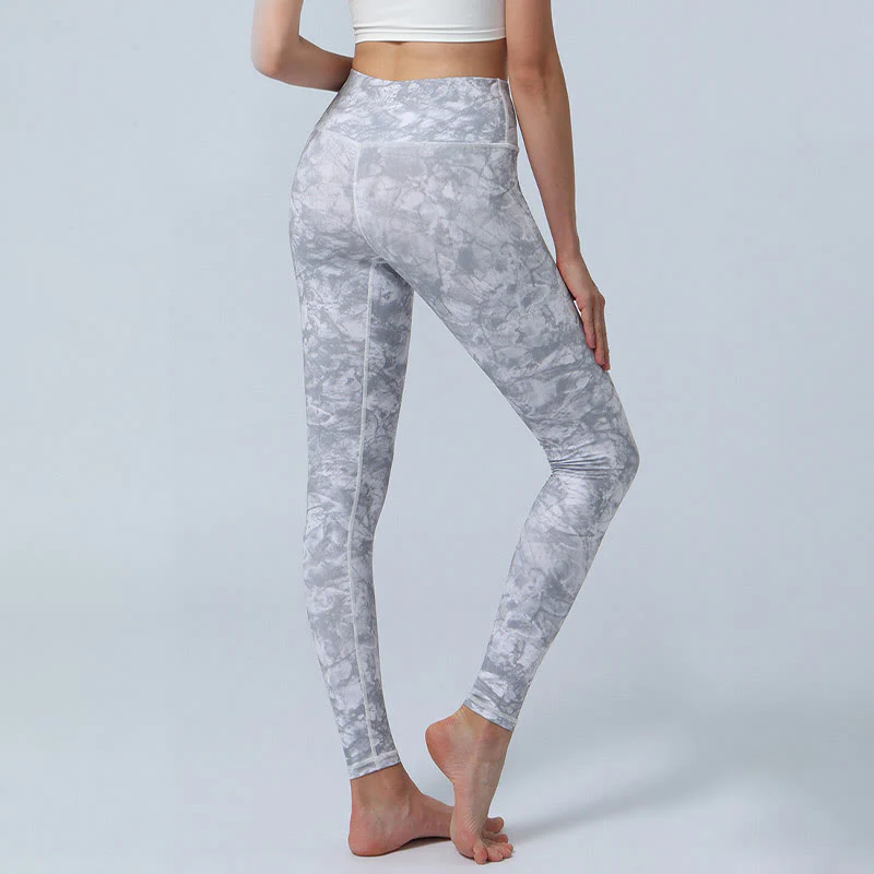Buddha Stones Flowers Leaves Stampa Sport Fitness Yoga Leggings a vita alta Pantaloni da yoga da donna - Image 18