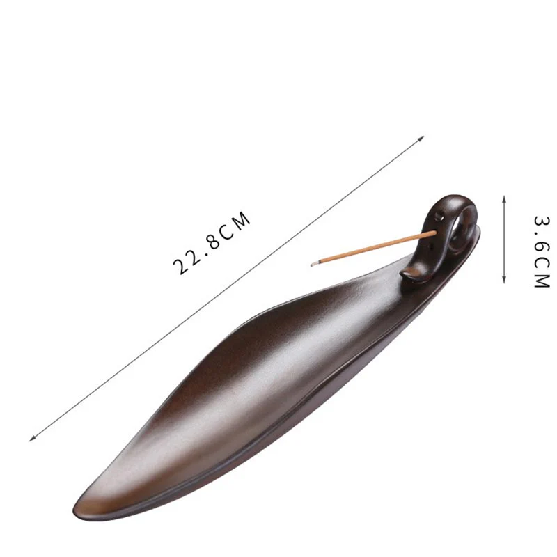 Buddha Stones in ceramica bastoncino benedizione bruciatore di incenso decorazione - Image 7