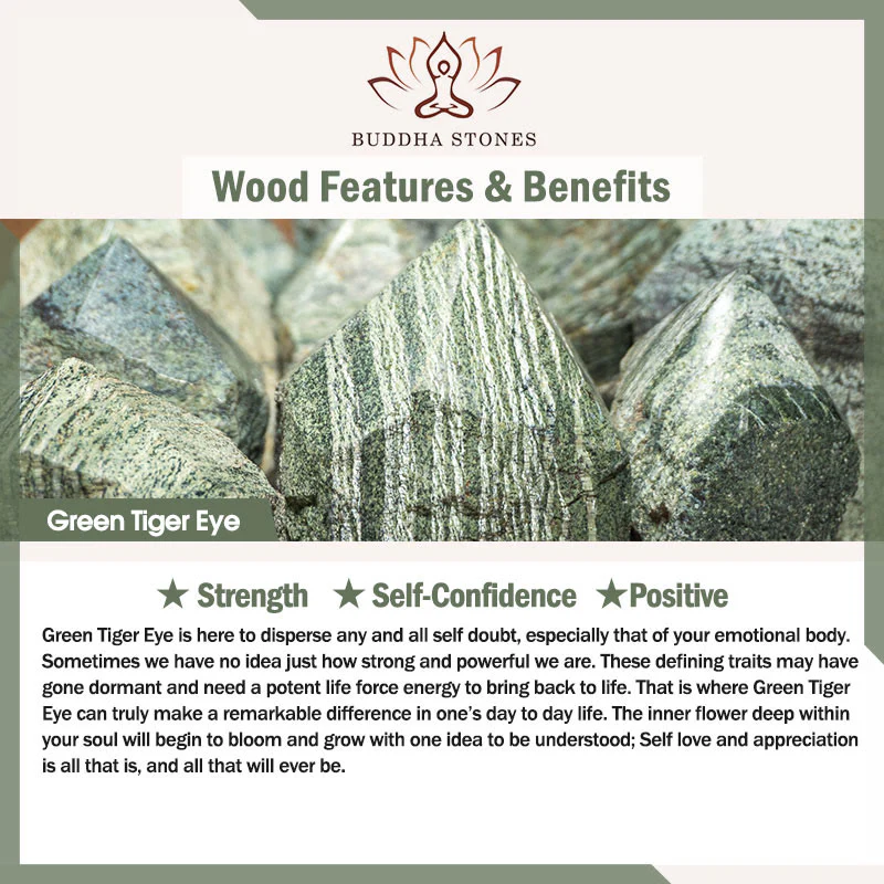 Buddha Stones Occhio di tigre giallo multicolore Occhio di tigre verde Occhio di tigre blu Occhio di tigre rosso Nappa di perline Mala della forza - Image 7