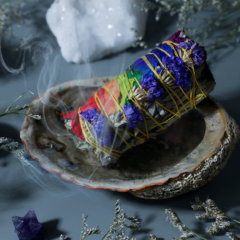 Buddha Stones, rosa rossa, non ti scordar di me, margherite colorate, bastoncino di incenso per la pulizia della casa, bastoncini di incenso per la guarigione e la meditazione, rituali - Image 3