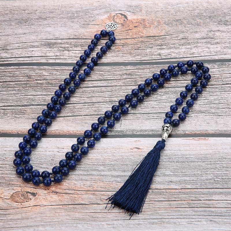 Collana con 108 perle di Mala, preghiera, yoga e meditazione - Image 7