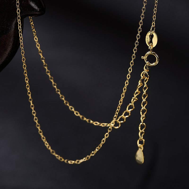 Collana con ciondolo a forma di elefante in argento sterling 925 con Buddha Stones e giada, benedizione e fortuna - Image 12