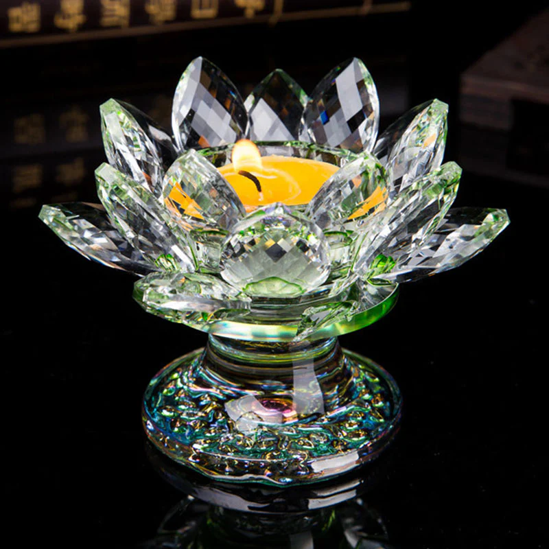 Ornamento del candelabro di loto tibetano - Image 5