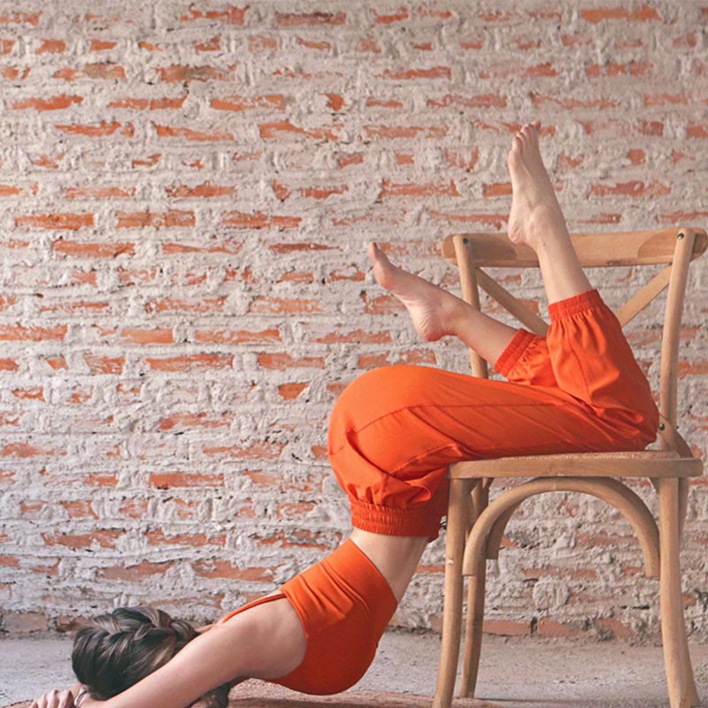 Pantaloni da jogging sportivi da yoga fitness a vita alta con tasche Buddha Stones - Image 13