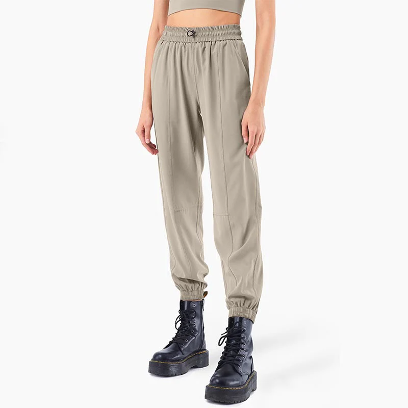 Pantaloni da jogging sportivi da yoga fitness a vita alta con tasche Buddha Stones - Image 38