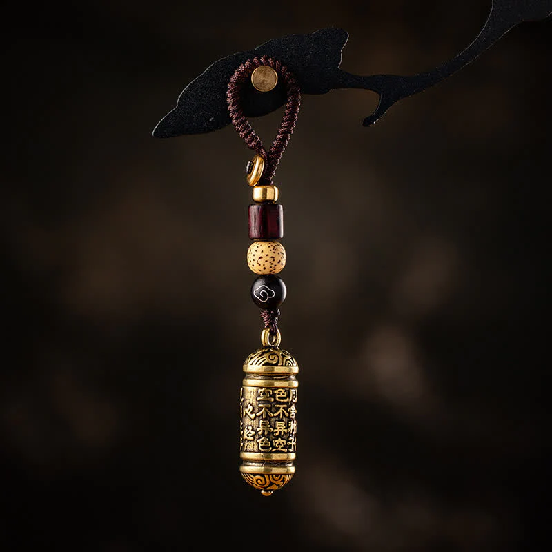 Portachiavi in rame "Sutra del cuore" - Image 3