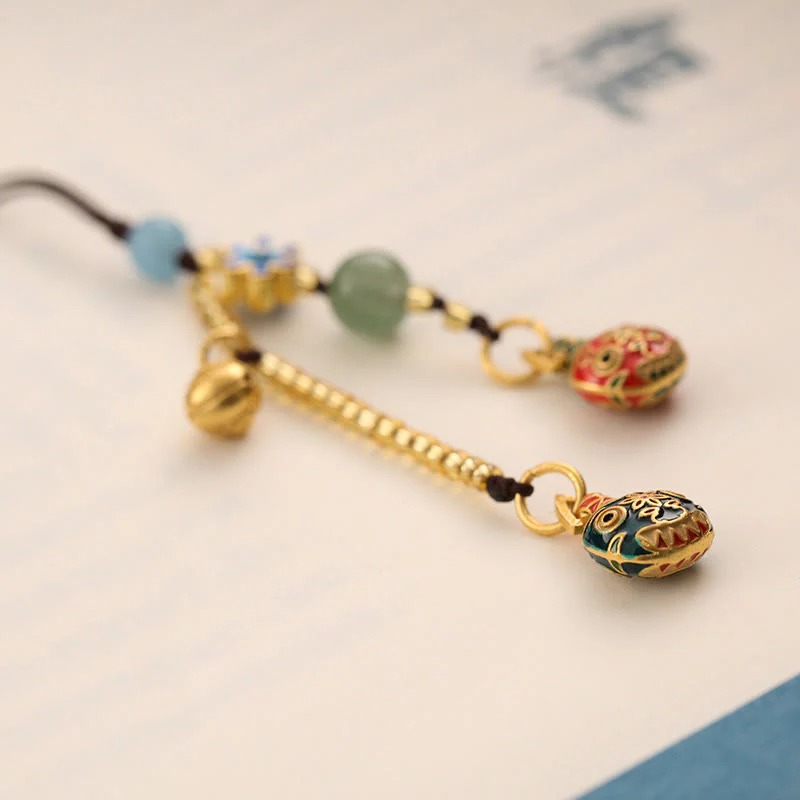 Portachiavi portafortuna della famiglia Bestia che ingoia oro - Image 3