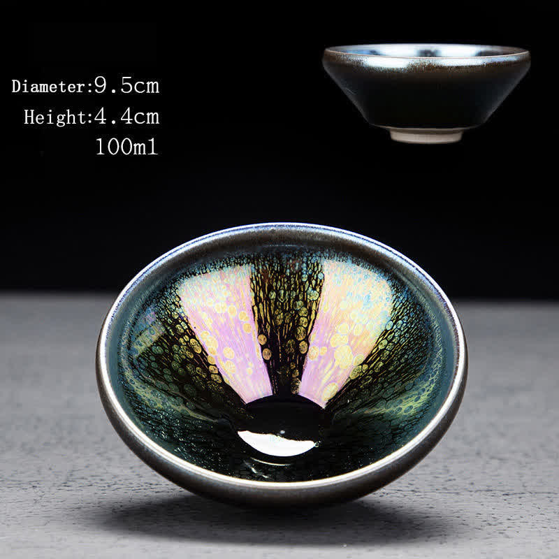 Tazze da tè in ceramica vintage Buddha Stones - Image 4